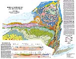 thumbnail of scale geological map of New York State