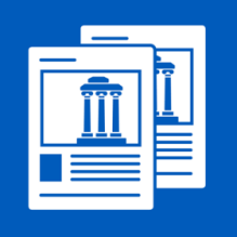 Event Flyer icon graphic. 