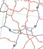 thumbnail of Proposed national highway system. 