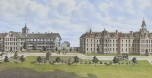 The second Erie County Poorhouse complex. 
