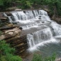 The waterfall at Glen Park in Williamsville, NY. 