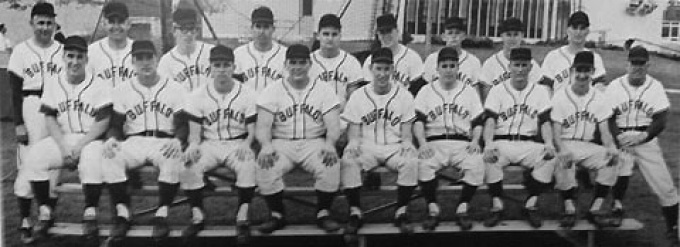 1964 baseball team photo.
