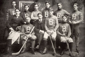 1901 – 1902 Buffalo Hockey team photo.