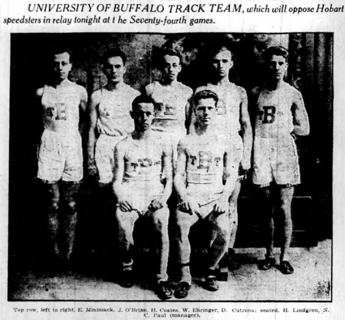 1918 track team.