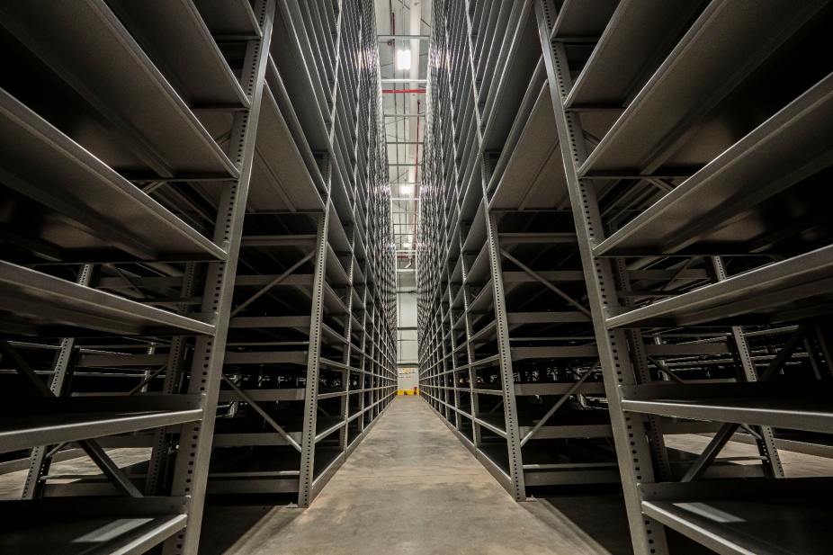 Annex addition shelving. 