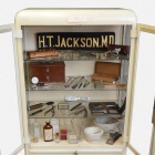 Homer T. Jackson's medical cabinet. 