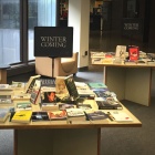 Winter is Coming display in Lockwood library. 