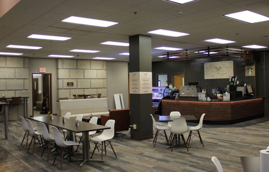 Whispers Caf&eacute; at Abbott. 