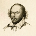 Illustration of William Shakespeare. 