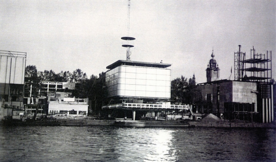 Polívka’s Czechoslovakian Pavilion designed and built for Paris Exposition, 1937. 