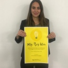 Kennedy George, winner of My Big Idea. 