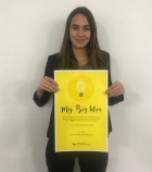 Kennedy George, winner of My Big Idea. 