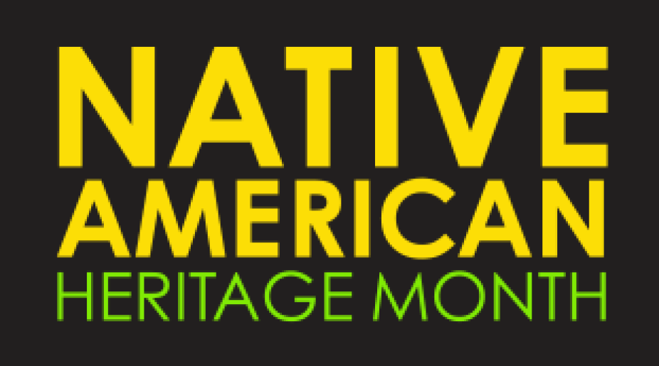Native American Heritage Month header photo. 