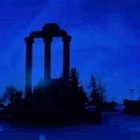 Baird Point at night. 