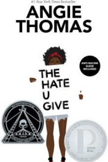"The Hate U Give" book cover. 