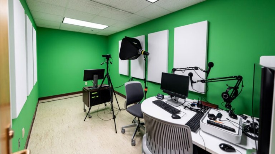 Abbott recording studio. 