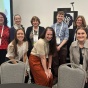 Members of the Health Sciences team post for a photo. 