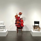 Pieces from the One and Many Chairs exhibition. 