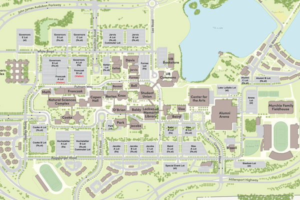 University Of Buffalo South Campus Map Directions to Libraries   University at Buffalo Libraries