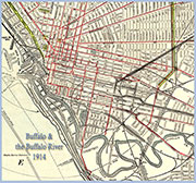 Thumbnail of 1914 Map of Niagara River and Vicinity