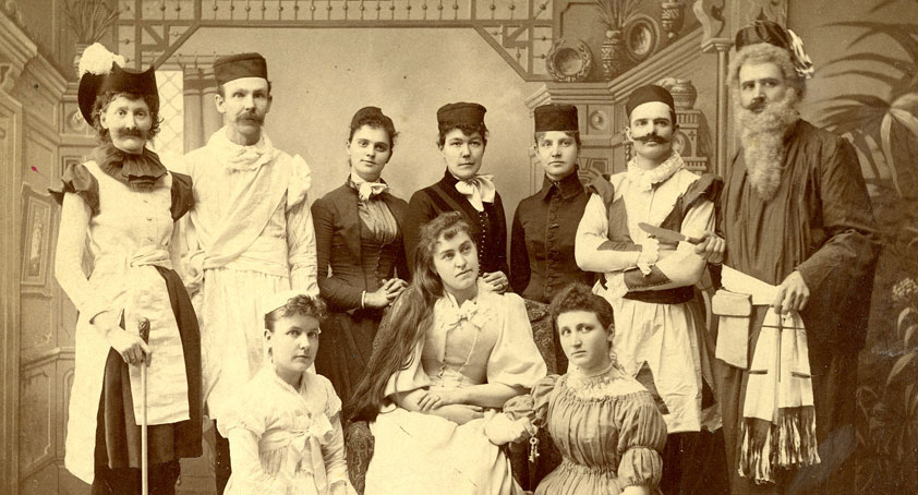 Silver Creek Shakespeare Club Photograph, circa 1890
