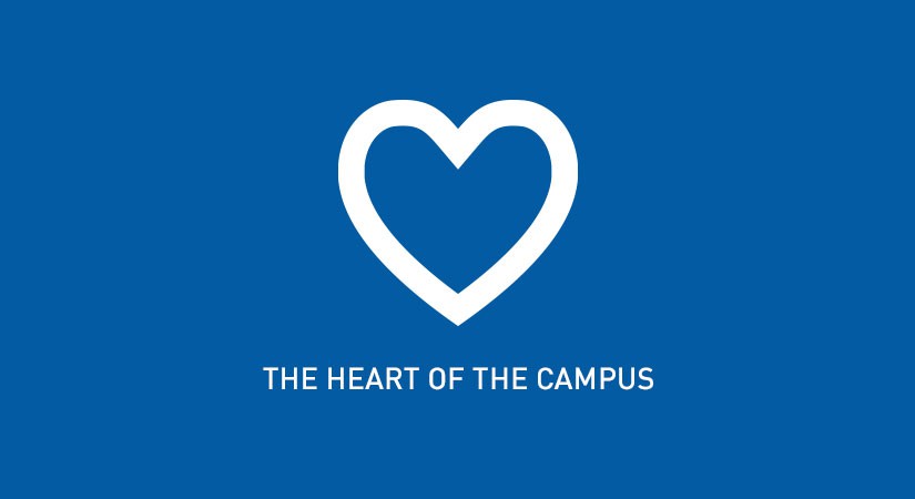 The heart of the campus