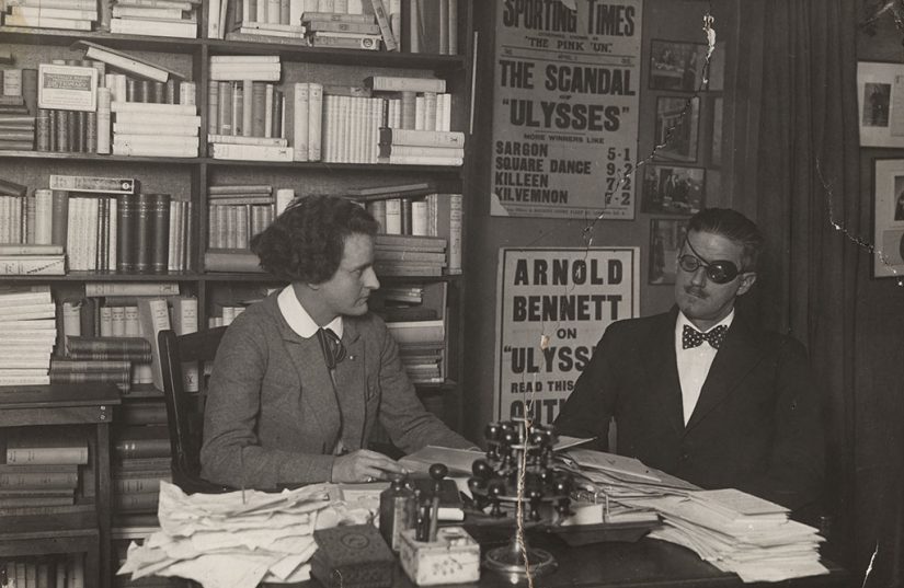 James Joyce and Sylvia Beach