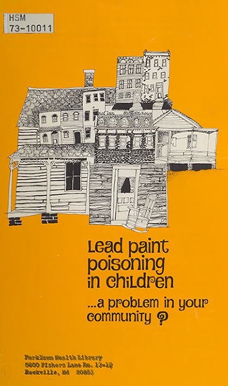 Poster about Lead Paint Poisoning