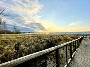 Woodlawn Beach boardwalk