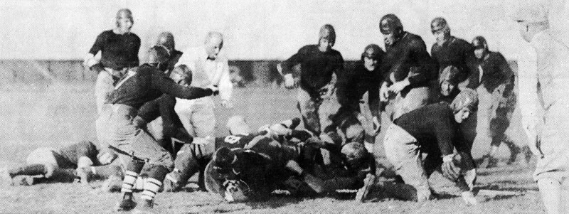 Buffalo vs. Clarkson on November 1, 1924.