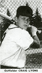 Outfielder Craig Lyons