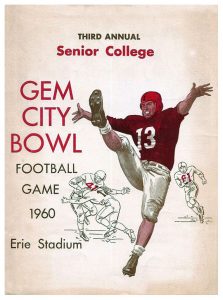 Third Annual Gem City Bowl football game 1960